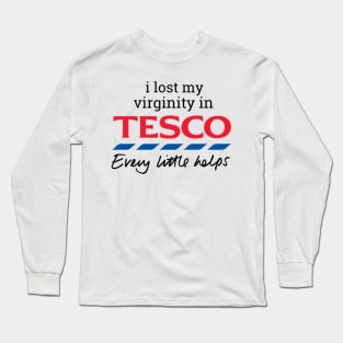 tesco Long Sleeve T-Shirt